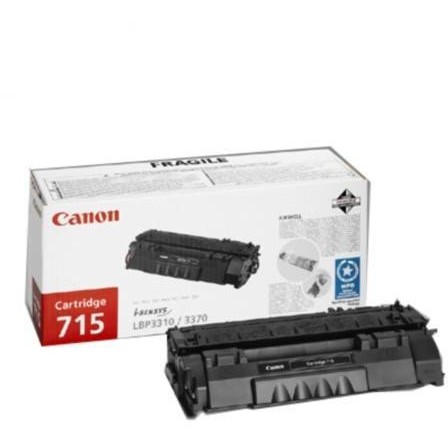 Canon Toner crg715 3k, toner cartridge for lbp3310, lbp3370 (3.000 pgs, 5%) cr1975b002aa