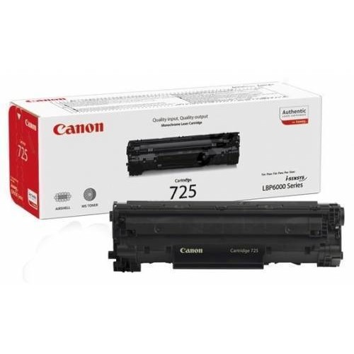 Canon Toner crg725, toner cartridge for lbp6000 (1.600 pgs based iso/iec 19752, based on 5% coverage (a4)) cr3484b002aa