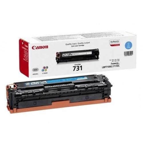 Canon Toner crg731 cyan, capacitate 1500 pagini, pentru lbp7100c, lbp7110c. cr6271b002aa
