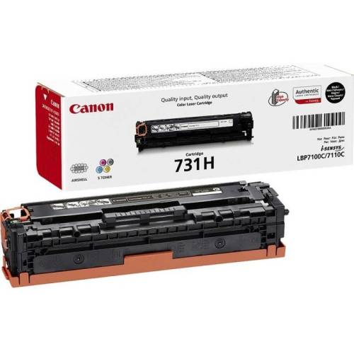 Canon Toner crg731 high black, capacitate 2400 pagini, pentru lbp7100c, lbp7110c. cr6273b002aa