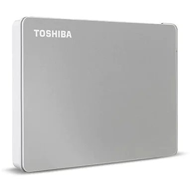 Toshiba Europe Toshiba canvio flex 1tb silver 2.5inch external hard drive usb-c