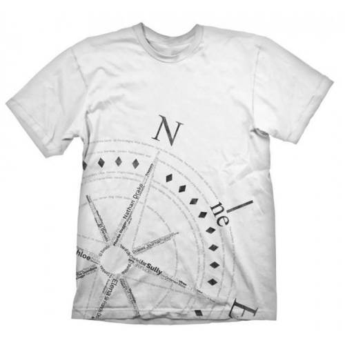 Uncharted 4 compass tshirt xl