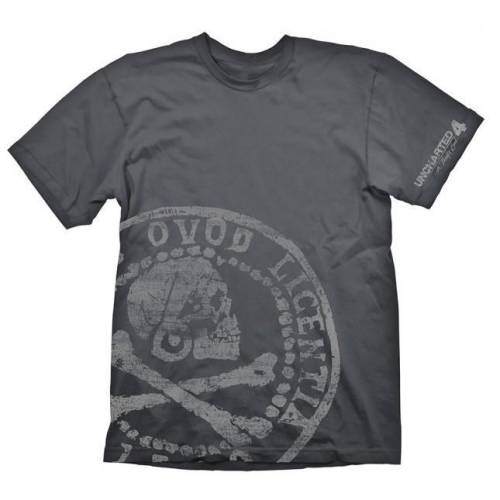 Uncharted 4 pirate coin oversize tshirt s