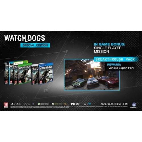 Ubisoft Ltd Watch dogs d1 edition - wii u