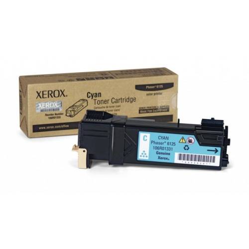 Xerox cyan cartridge phaser 6125 106r01335