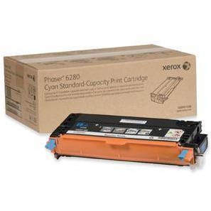 Xerox cyan high capacity print cartridge phaser 6280 106r01400