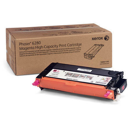 Xerox magenta high capacity print cartridge phaser 6280 106r01401