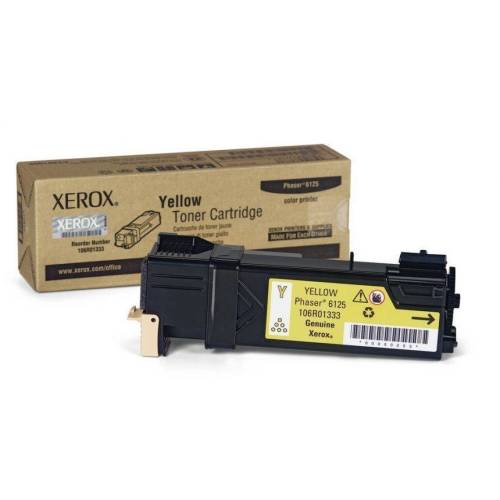 Xerox yellow cartridge phaser 6125 106r01337