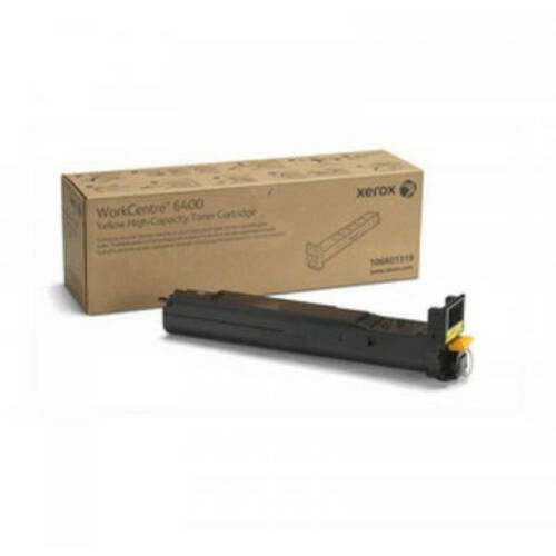 Xerox yellow toner cartridge (14000 pages) hi capacity pentru workcentre 6400