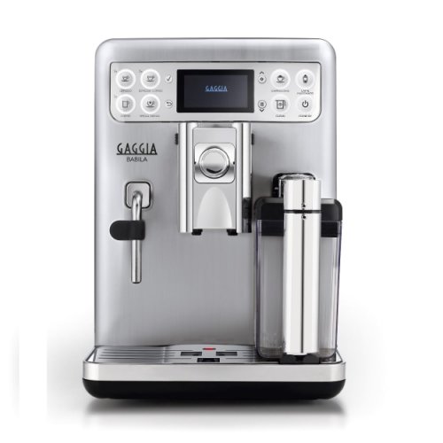 Espressor automat gaggia babila, 15 bari, 1.5 l, 300g, 1400w, carafa de lapte, cafea cadou