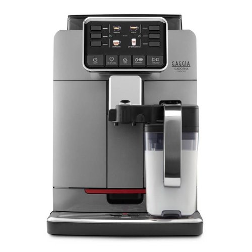 Espressor automat gaggia cadorna prestige, 15 bari, 1.5 l, 300g, contorizare, profile, carafa lapte, cafea cadou