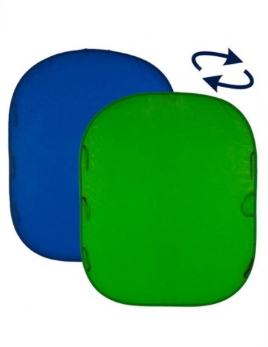 Lastolite fundal pliabil chroma key verde albastru 1.5x1.8m
