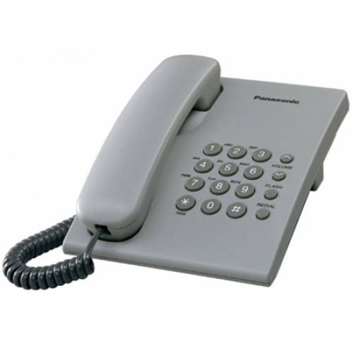 Telefon analogic Panasonic kx-ts500fxh, gri
