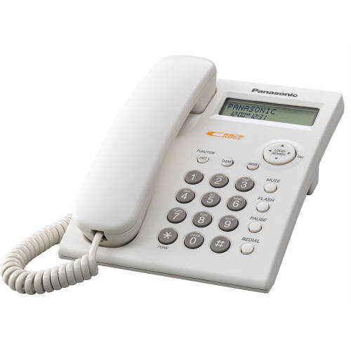 Telefon analogic Panasonic kx-tsc11fxw, testare in showroom