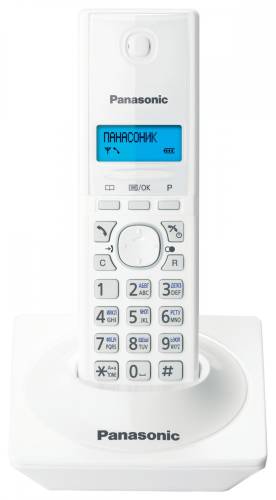 Telefon dect alb, kx-tg1711fxw, Panasonic