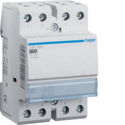 Hager Contactor 63a 3nd+1ni