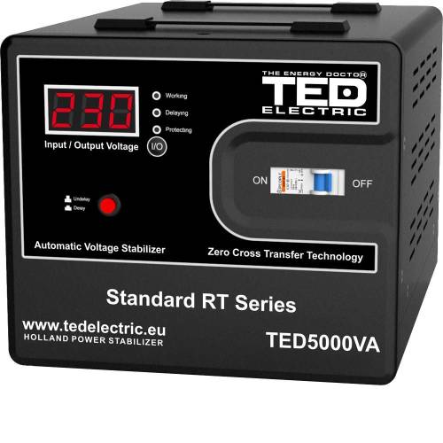 Ted Electric Stabilizator de retea maxim 5000va / 3000w ted 5000