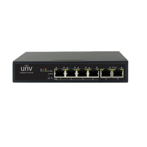 Uniview Switch 4 porturi poe unv nsw2010-6t-poe