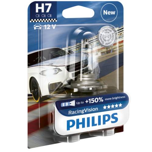 Bec auto philips h7 philips racing vision 150 12v 55w