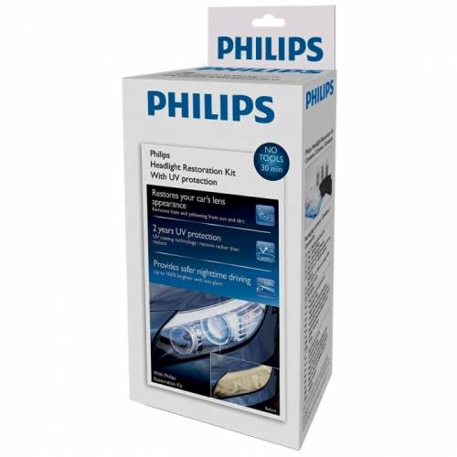 Kit lustruire faruri Philips pbhs1wg cu protectie uv