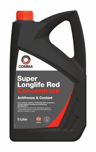 Lichid racire concentrat tip g12 comma super longlife red 5l