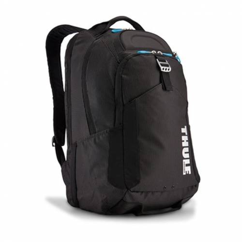 Rucsac urban cu compartiment laptop thule crossover 32l black professional backpack pentru 15 apple macbook ipad pocket w safe zone