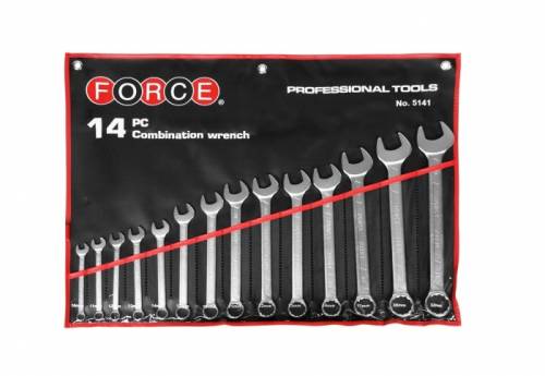 Set 14 chei combinate fixe inelare 10 32mm force
