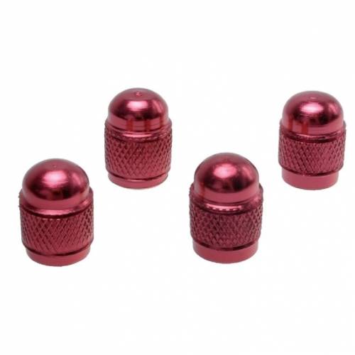 Set 4 capacele valve roti rosu rotund automax