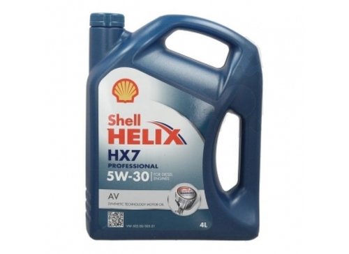 Ulei motor shell helix hx7 professional av 5w30 4l