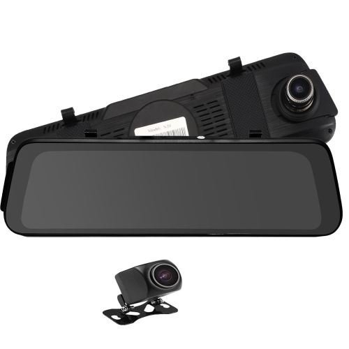 Camera auto siegbert tip oglinda retrovizoare, inregistrare dubla fata/ spate