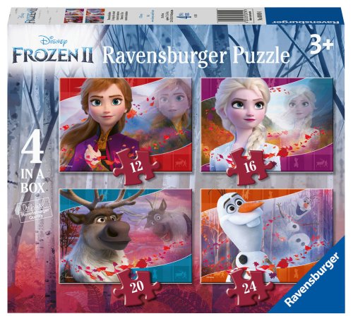 Puzzle frozen 12/16/20/24 piese ravensburger