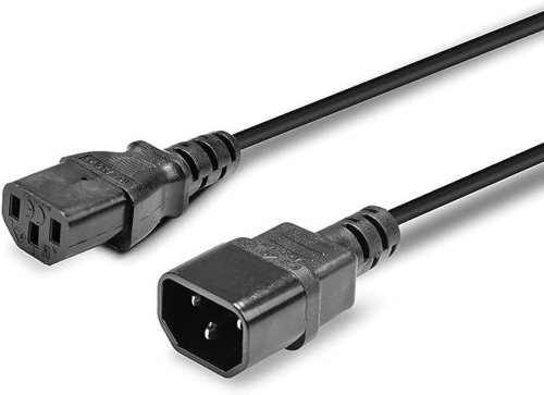 Cablu de alimentare lindy c14-c13 3m, negru