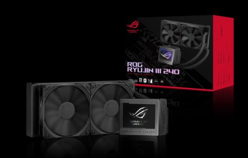 Cpu cooler asus rog ryujin iii 240 water block water block dimention: 89 x 91 x 101 mm block material (cpu plate): copper embedded fan: yes - speed: 5100 rpm + - 10% - air pressure: 5.53 mmh2o - air