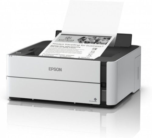 Imprimanta inkjet mono ciss epson m1170, dimensiune a4, viteza max 39ppm, duplex, rezolutie printer 1200x2400dpi, alimentare hartie 250 coli, interfata: usb, ethernet, wifi, wi-fi direct, consumabile: