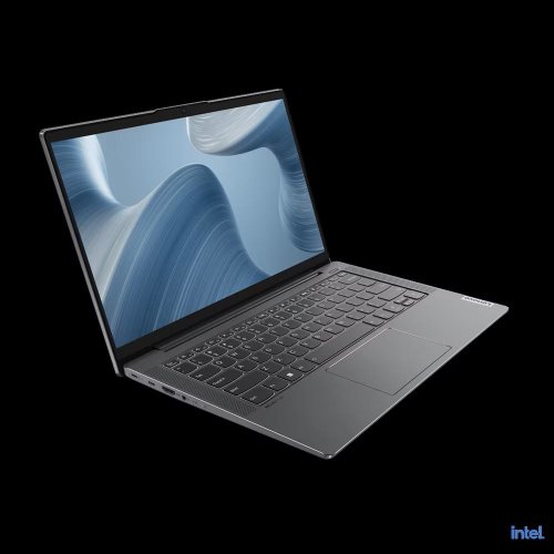 Laptop lenovo ideapad 5 14ial7, 14 fhd (1920x1080) ips 300nits anti- glare, intel core, i7-1260p, 12c (4p + 8e) 16t, p-core 2.1 4.7ghz, e-core 1.5 3.4ghz, 18mb, video integrated intel iris x