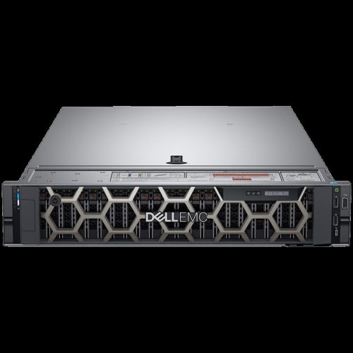 Dell Poweredge r550 rack server intel xeon silver 4310 2.1g, 12c 24t, 10.4gt s, 18m cache, turbo, ht(120w) ddr4-2666, 16gb rdimm, 3200mt s, dual rank, 480gb ssd sata read intensive 6gbps 512 2.5in hot-plug