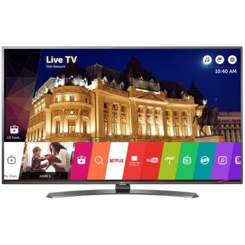 Televizor led smart lg 55uh661v, diagonala 139 cm, 4k ultra hd, webos, ultra surround, wide viewing angle, clasa a+, gri
