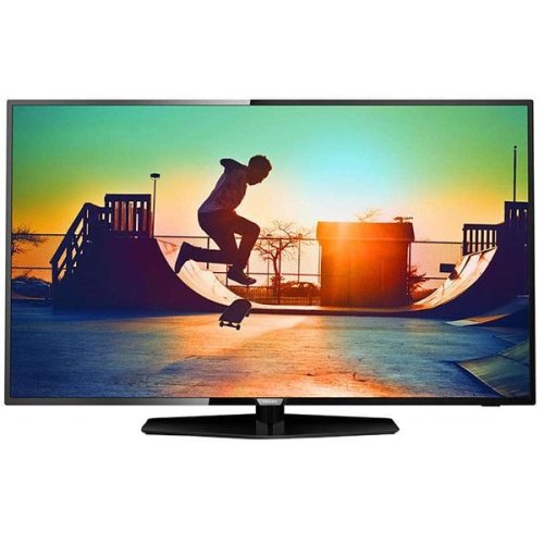 Televizor led smart philips 55pus6162 12, diagonala 139 cm, 4k ultra hd, natural motion, hdr, pixel plus hd, clasa a+, negru