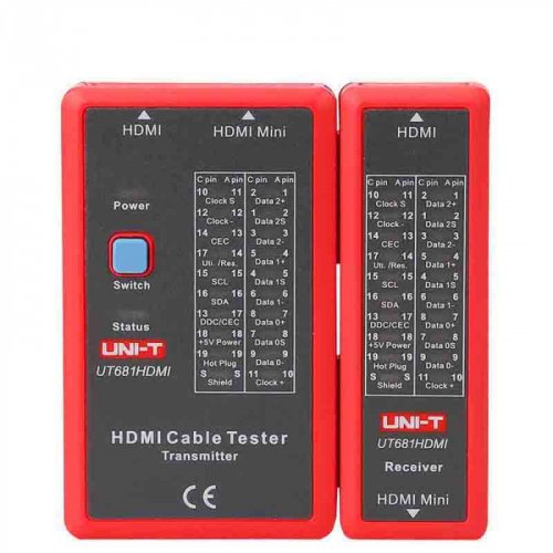 Tester cablu hdmi ut681 uni-t