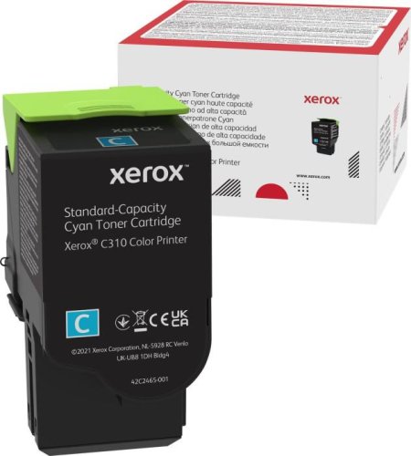 Toner xerox 006r04361, cyan, 2 k, compatibil cu xerox c310 c315