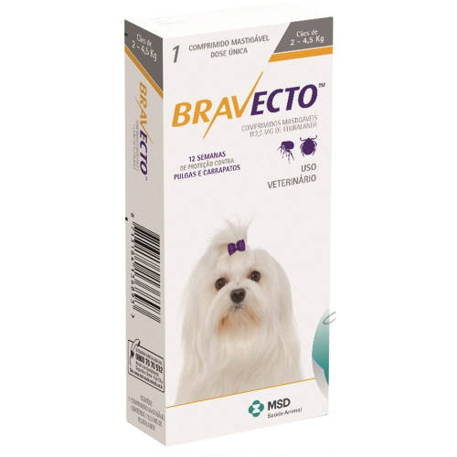 Bravecto (2-4,5 kg) 1 tblx 112,50 mg