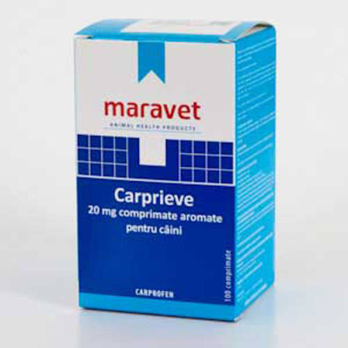 Carprieve flavoured 20 mg 10 tab