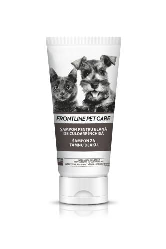 Frontline pet care black shampoo, 200 ml
