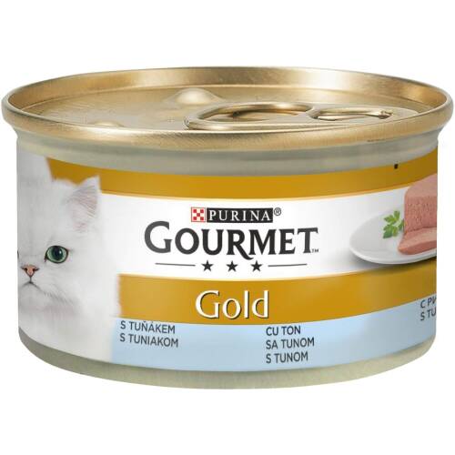 Gourmet gold mousse cu ton, 85 g