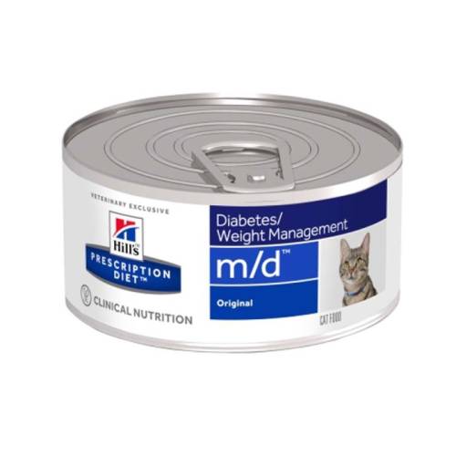 Hill's pd m/d diabetes, weight management hrana pentru pisici 156 g