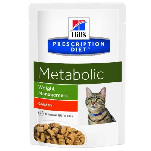 Hill's pd metabolic weight management hrana pentru pisici 85 g (plic)