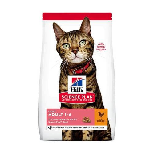 Hill's sp adult light hrana pentru pisici cu pui 1.5 kg