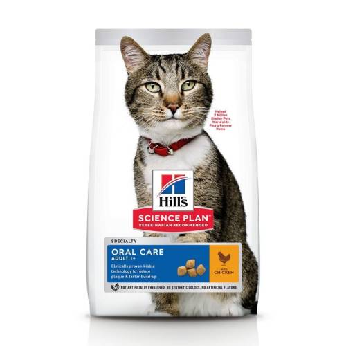 Hill's sp adult oral care hrana pentru pisici 7 kg