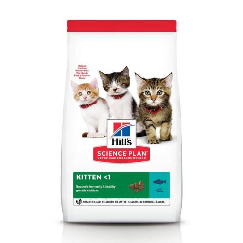 Hills sp kitten healthy development hrana pentru pisici cu ton 1.5 kg