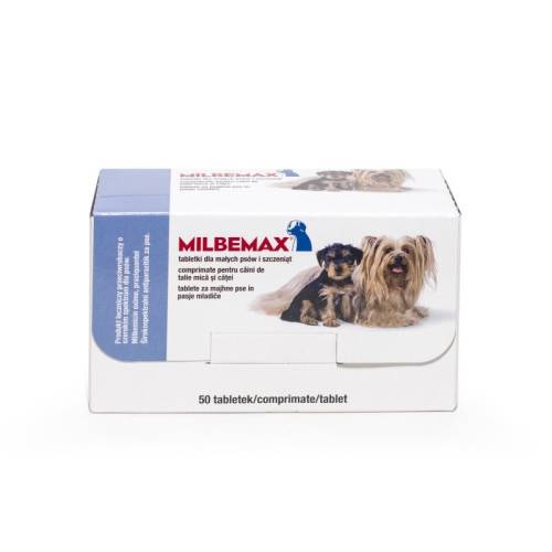 Elanco Milbemax dog 2.5 / 25 mg (< 5 kg), 50 tablete
